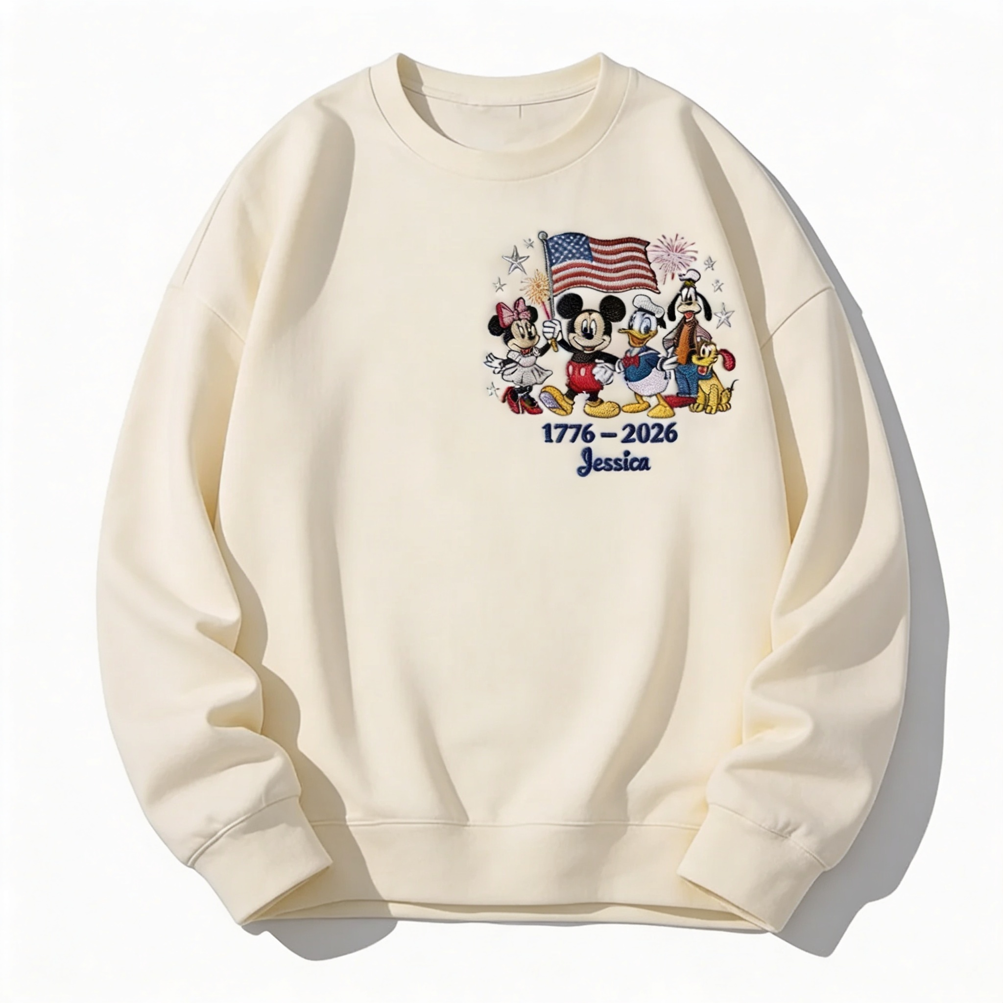 Personalized Funny American Friends AOP Shirt Independence Day Gift for Movie Fans