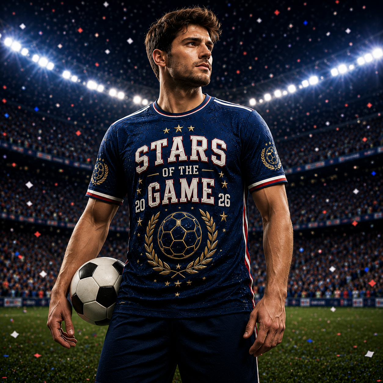 Personalized Soccer Jersey Stars Of The Game 2026 Gift for Sports Lovers