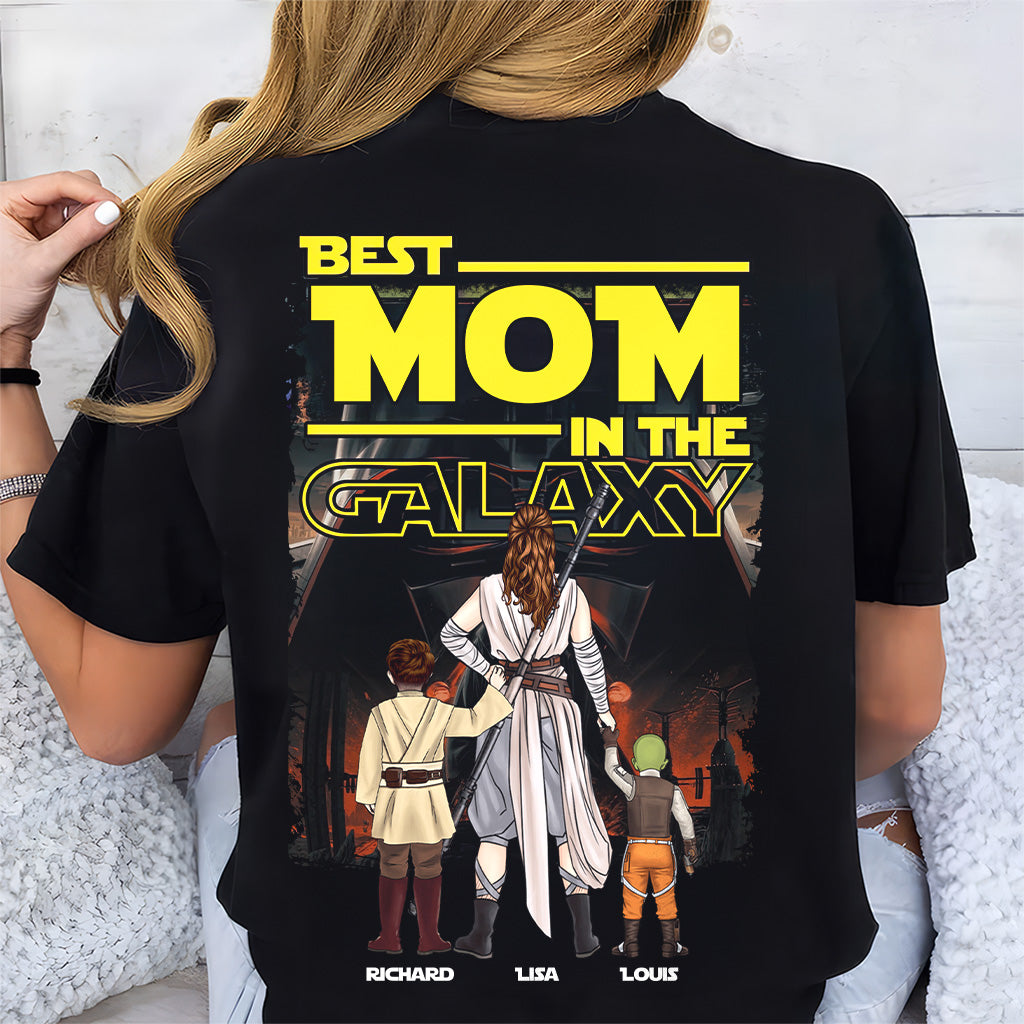 Personalized Best Mom In The Galaxy Shirt Gift for Mother's Day