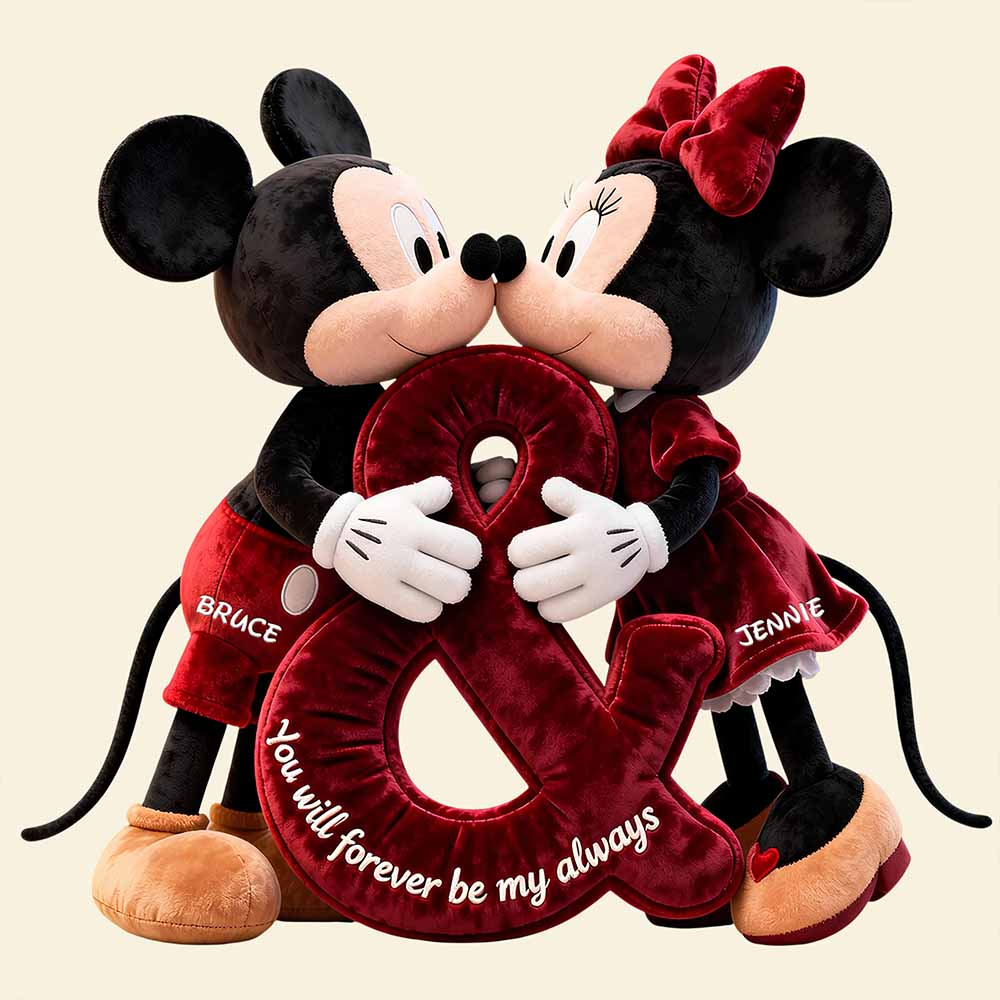 Personalized Custom Shape Pillow Gift for Couples - Unique Love Token