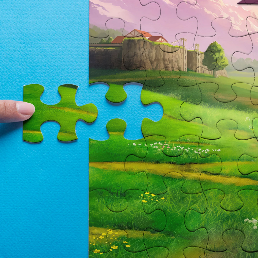 Personalized Dad Puzzle 'Children of the Wild' Custom Gift