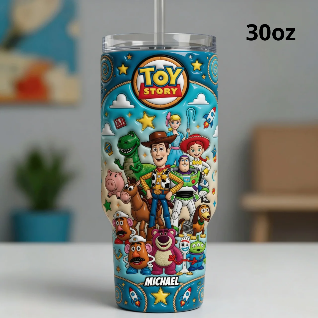 Personalized Toy Story Tumbler Customized Gift for Kids