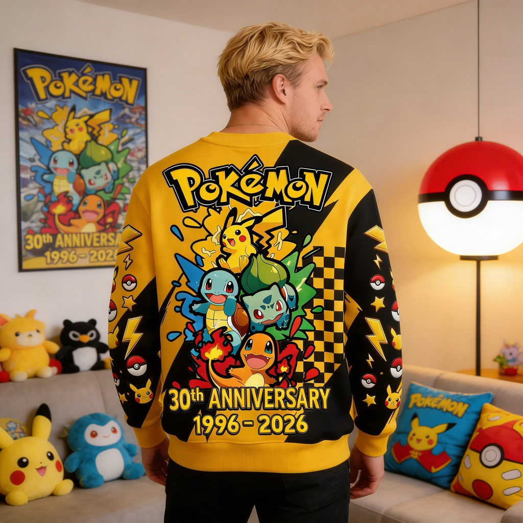 Personalized All Over Print Shirt 30th Anniversary Gift for Movie Fans