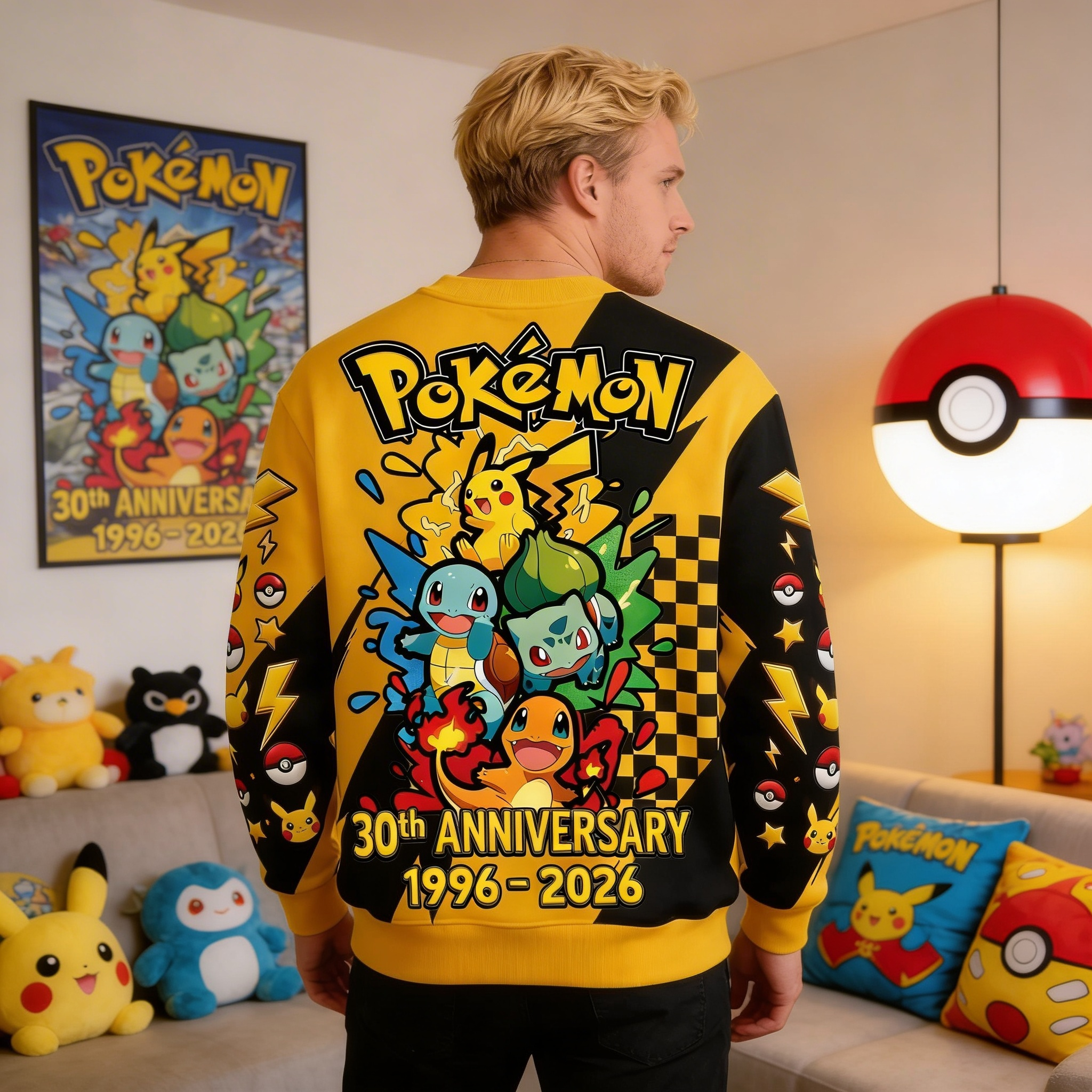 Personalized All Over Print Shirt 30th Anniversary Gift for Movie Fans