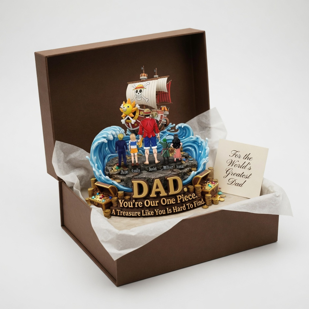 Personalized Acrylic Plaque Gift for Dad - Unique Home Decor