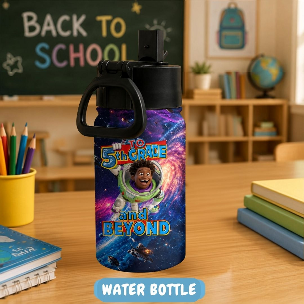 Personalized Galaxy Adventure Backpack & Lunch Set for Kids School Bag+ GradoCreations