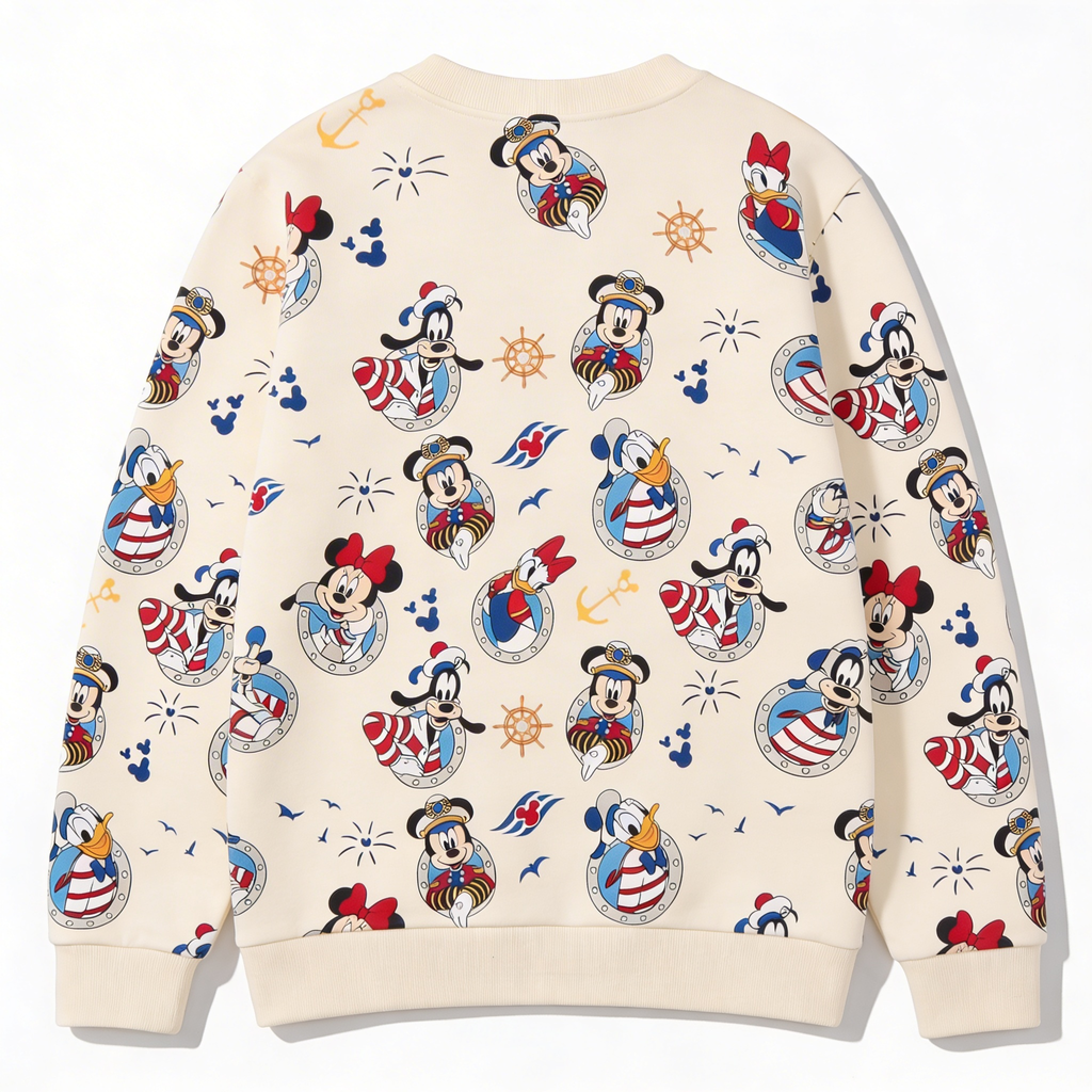 Personalized Disney Pirate Crew All Over Shirt for Her