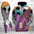 Personalized Spooky Dress Hoodie and Leggings Set for Halloween or Christmas Gift