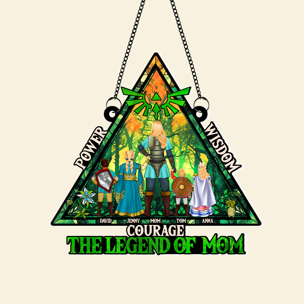 Personalized Legend of Zelda Window Hanging Suncatcher Gift for Mom