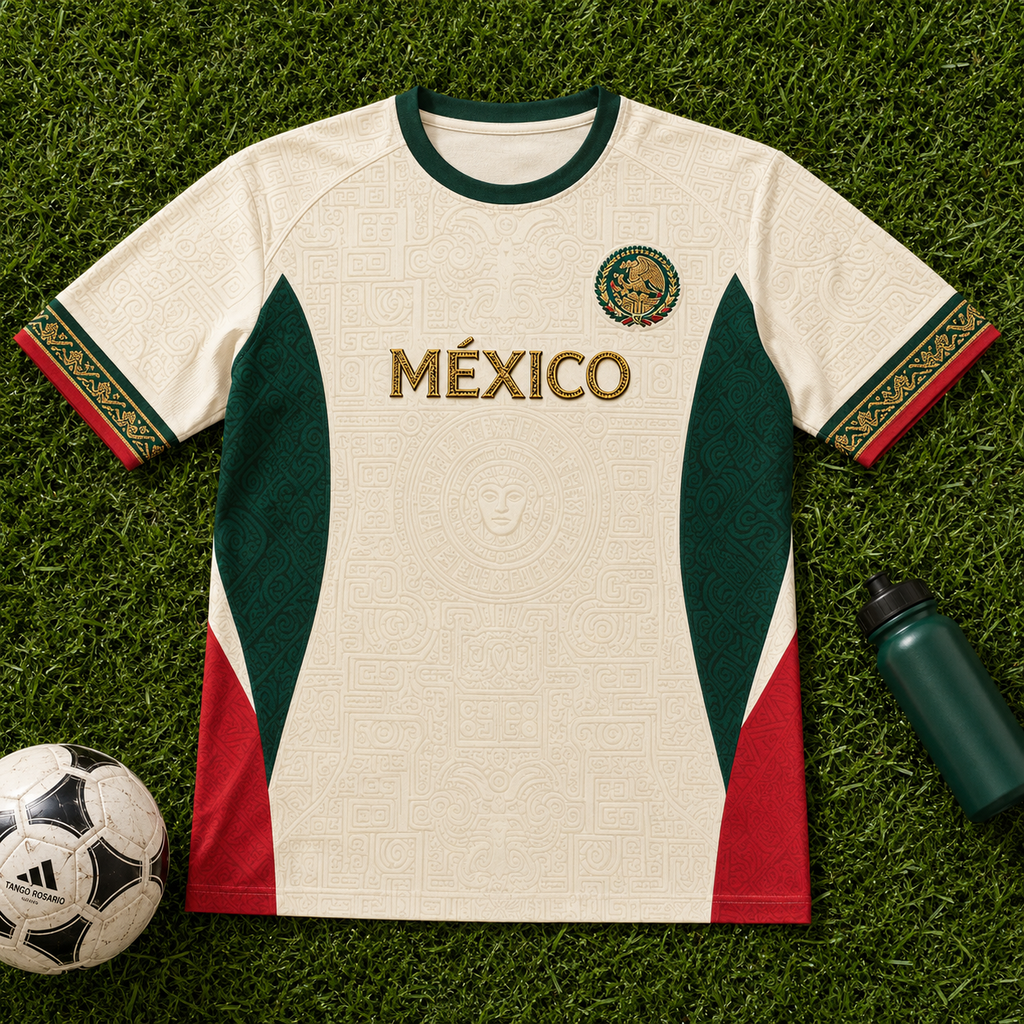 Personalized Aztec Pattern Soccer Jersey Custom Name Gift for Football Fans