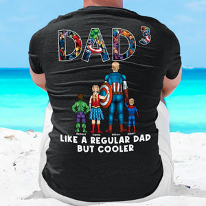 Personalized Funny Superhero T-Shirt for Dad | Father's Day Gift