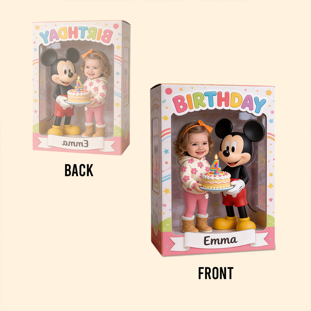 Personalized Acrylic Birthday Plaque for Kids Movie Fans