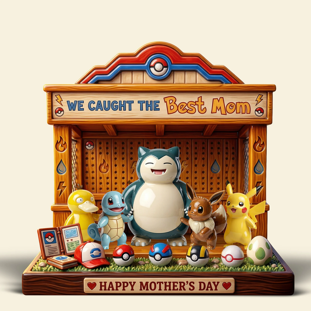 Personalized Acrylic Plaque We Caught The Best Mom Gift for Movie Fans