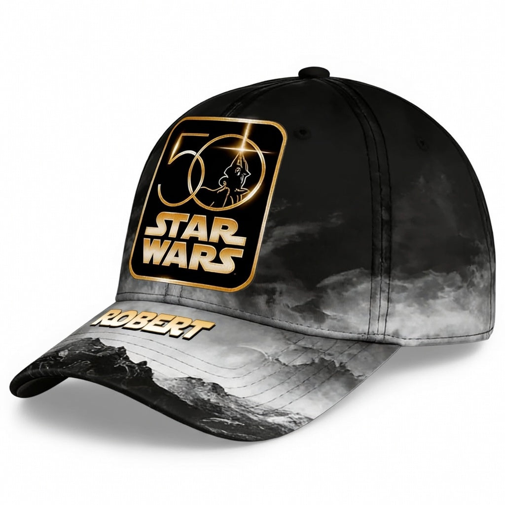 Personalized Star Wars Classic Cap 50th Anniversary Gift for Movie Fans