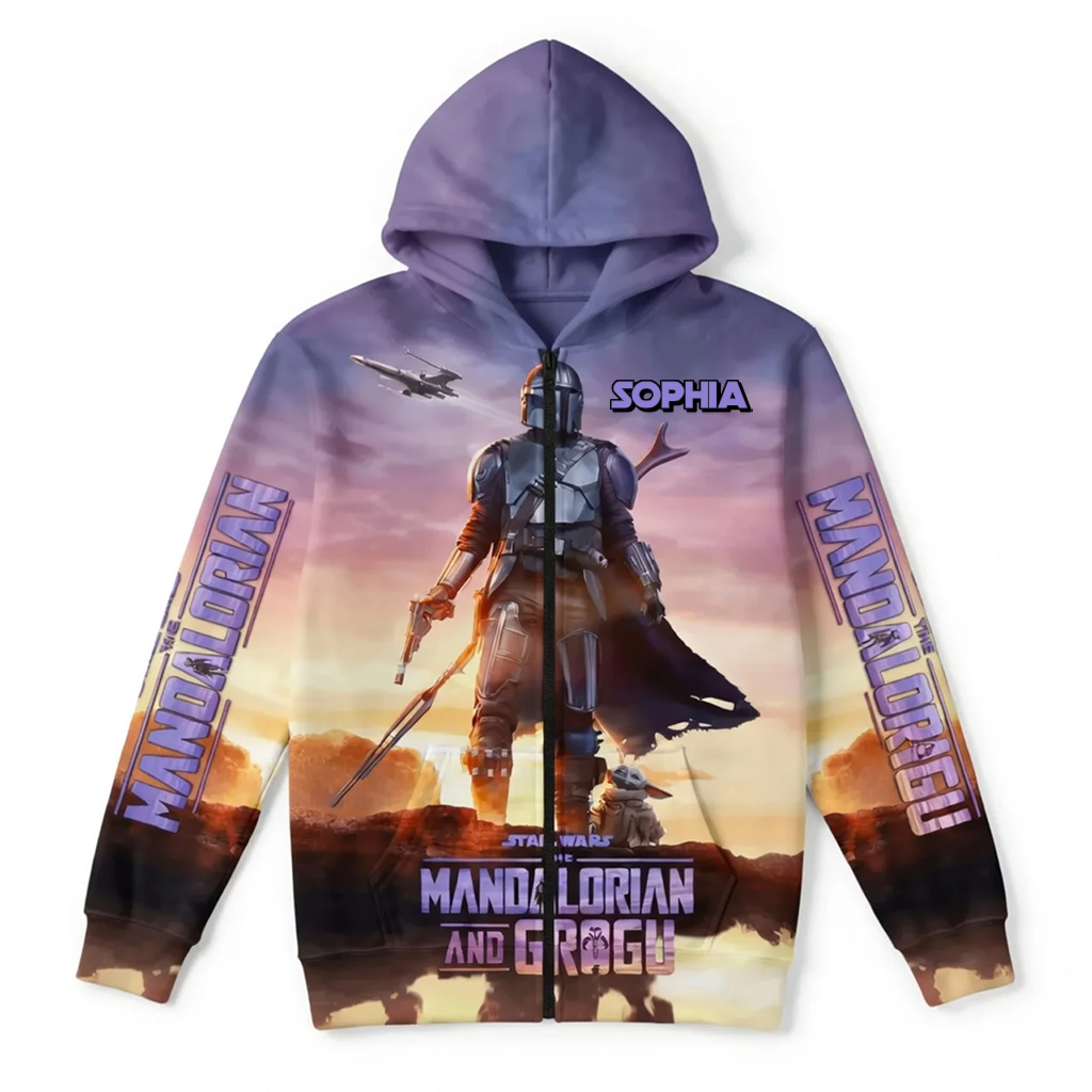 Personalized Star Wars AOP Shirt for Movie Fans - Custom Gift