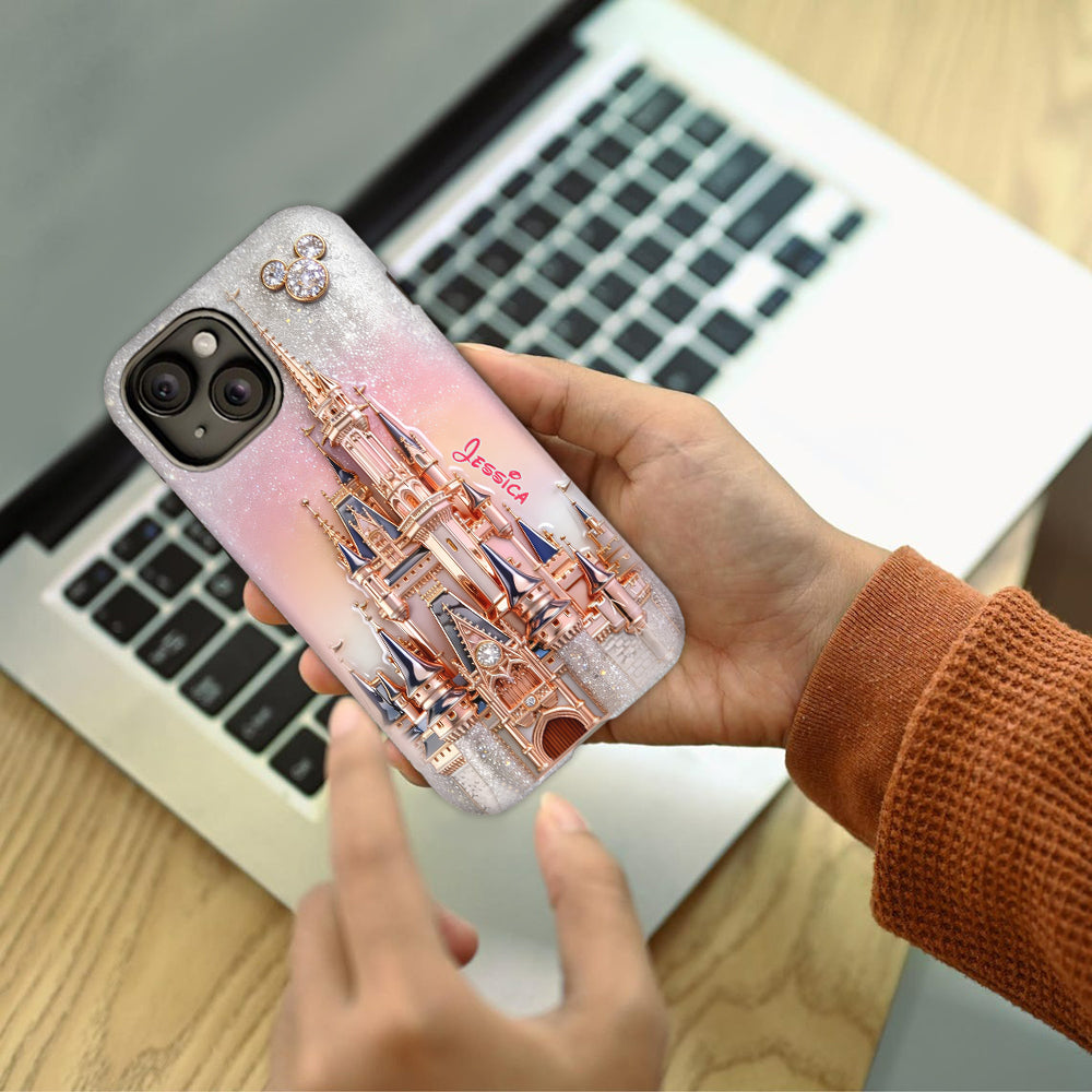 Personalized Magical Castle Phone Case Gift for Her
