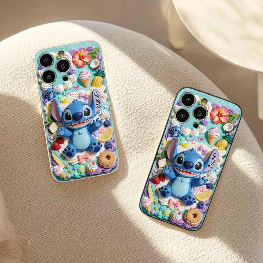 Personalized Phone Case Custom Name Gift with 3D Design Phone Case GradoCreations