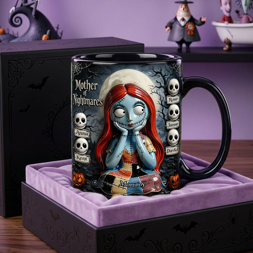 Personalized Spooky Mother Of Nightmares Ceramic Mug Gift for Mom