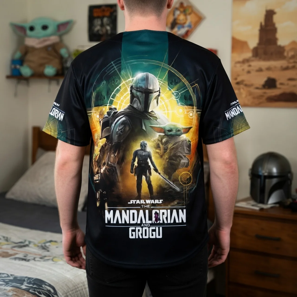 Personalized Star Wars Baseball Jersey Custom Adult Kid Gift for Movie Fans