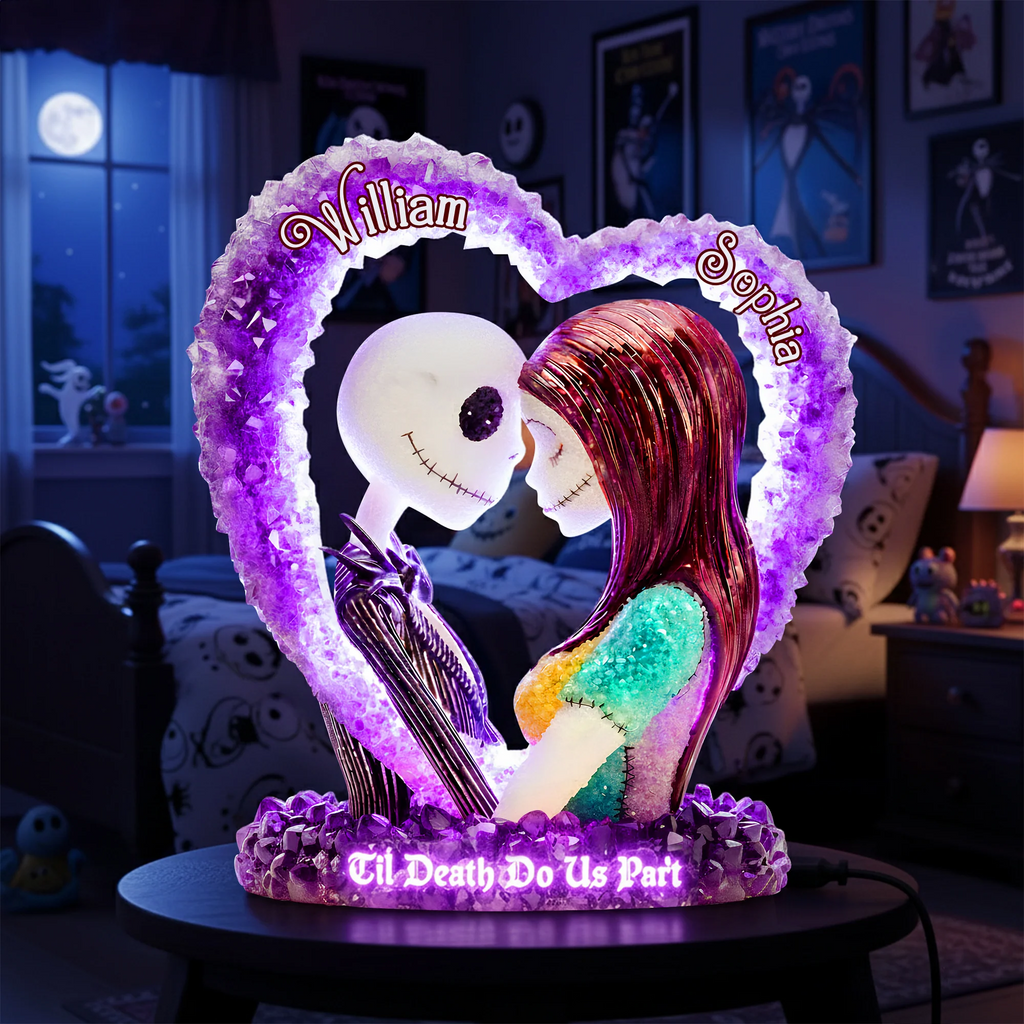 Personalized Acrylic Light Box Custom Name Gifts for Couples Acrylic Light Box GradoCreations