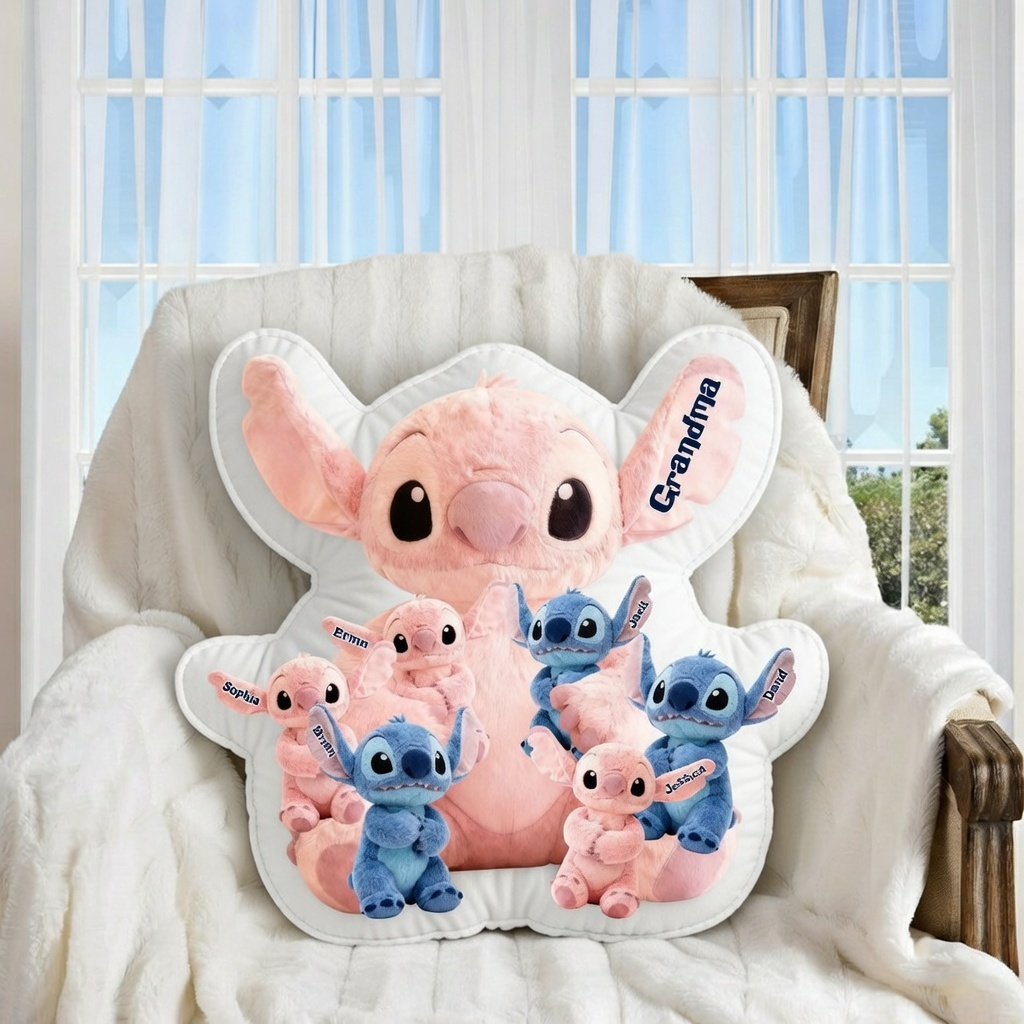 Personalized Movie-Themed Custom Shaped Pillow Gift for Mom Pillow GradoCreations