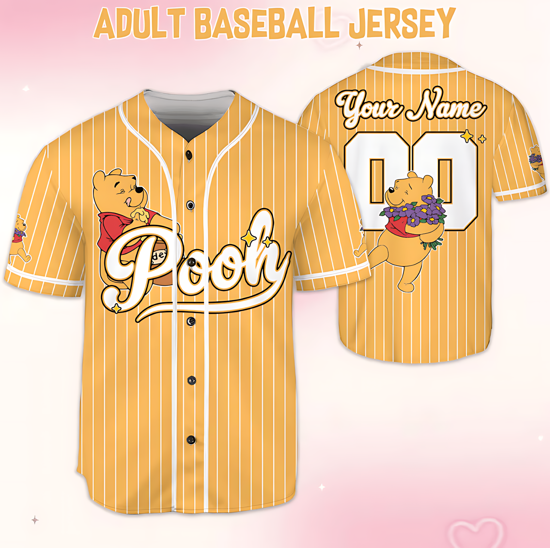 Personalized Baseball Jersey for Adults, Kids, Toddlers - Unique Movie Gift for 100th Anniversary Celebration
