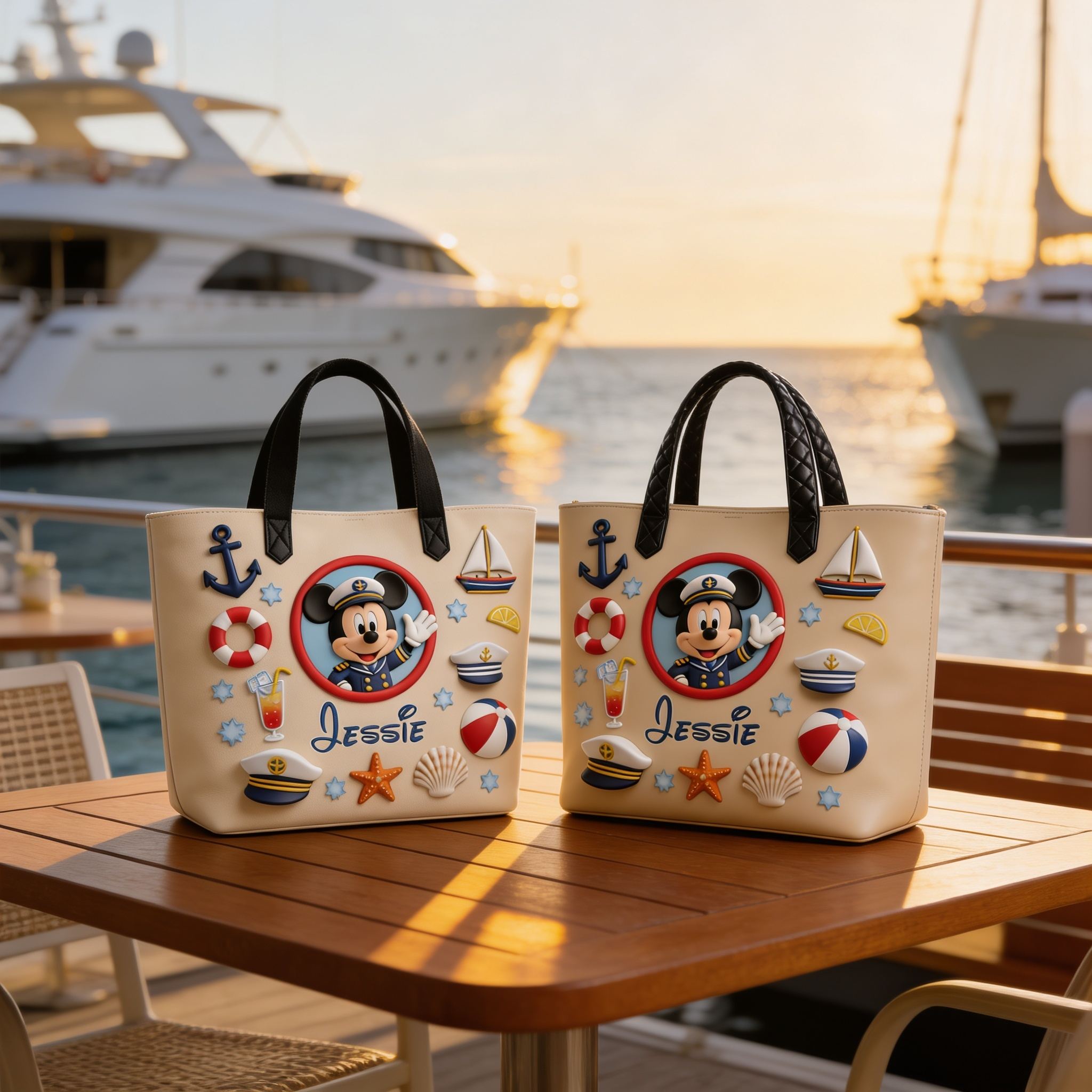Personalized Movie-Themed Tote Bag Custom Name Gift for Fans