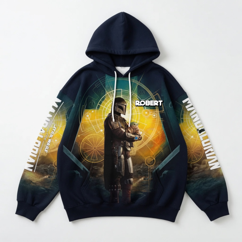 Personalized Star Wars Mandalorian All Over Shirt Gift for Fans