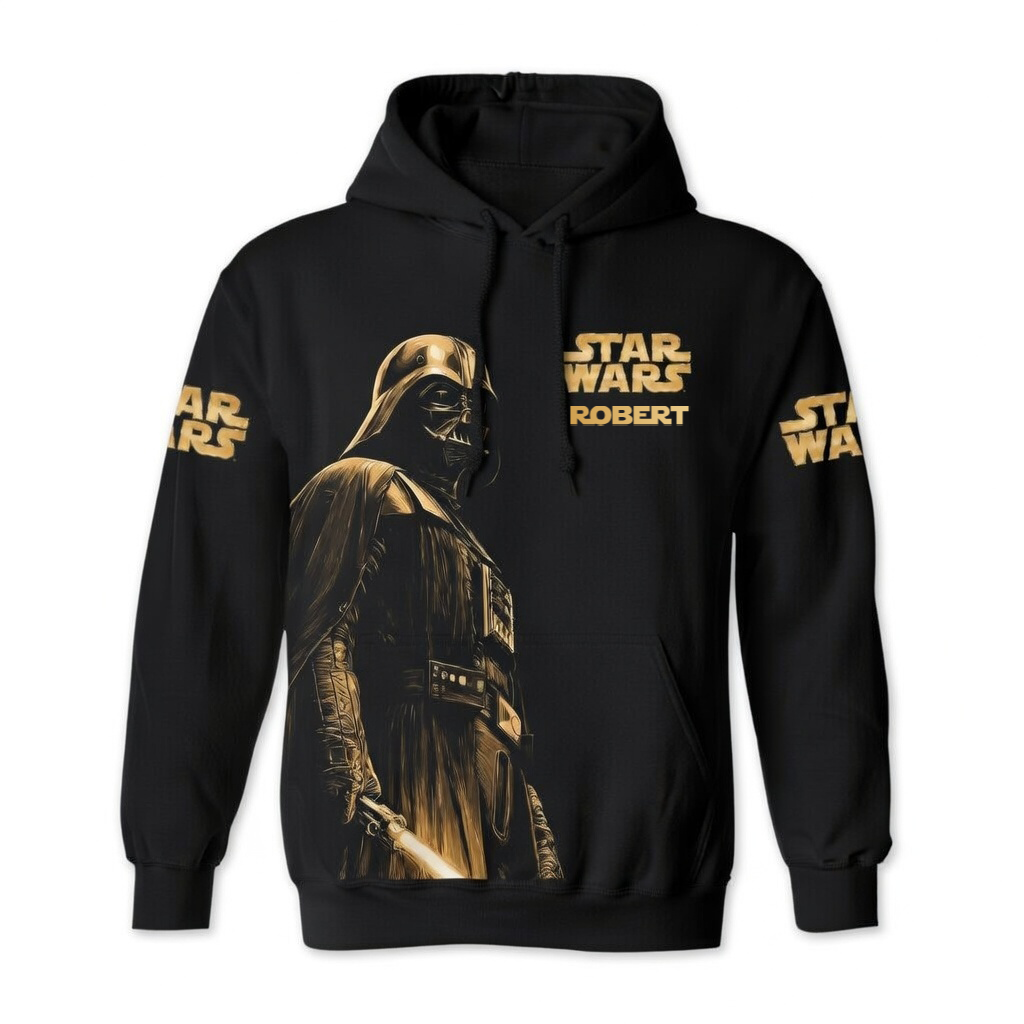 Personalized Star Wars 50th Anniversary All Over Shirt Gift for Movie Fans