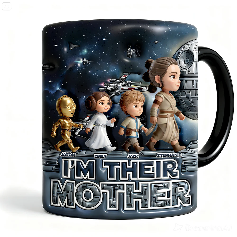 Personalized Ceramic Mug I'm Their Mother Gift for Mom Movie Fans