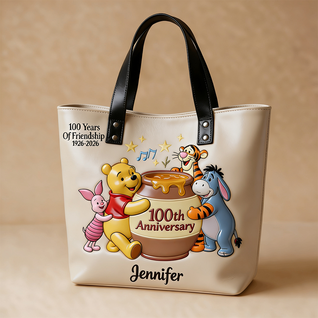 Personalized Tote Bag 100th Anniversary of Friendship Gift for Movie Fans