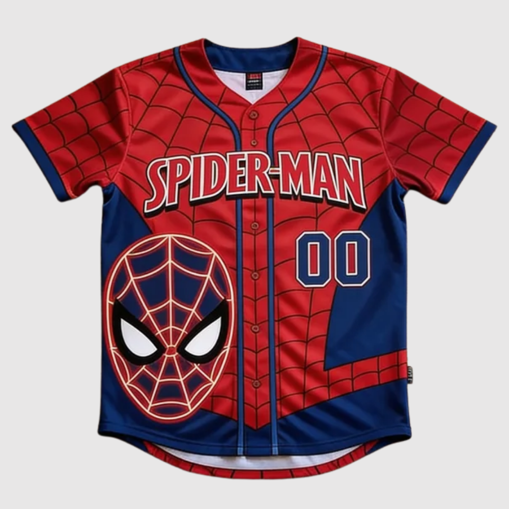 Personalized Comic Characters Baseball Jersey Gift for Movie Fans Baseball Jersey GradoCreations