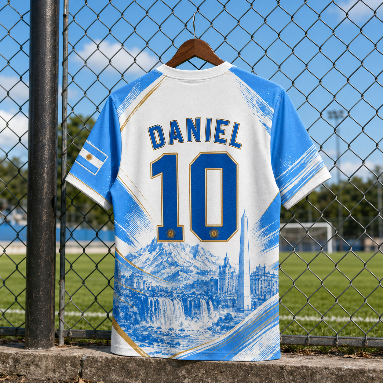 Personalized Argentina Soccer Jersey 2026 Gift for Football Fans