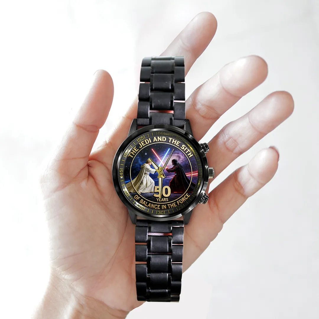 Personalized 50th Anniversary Hand Watch for Movie Fans Gift