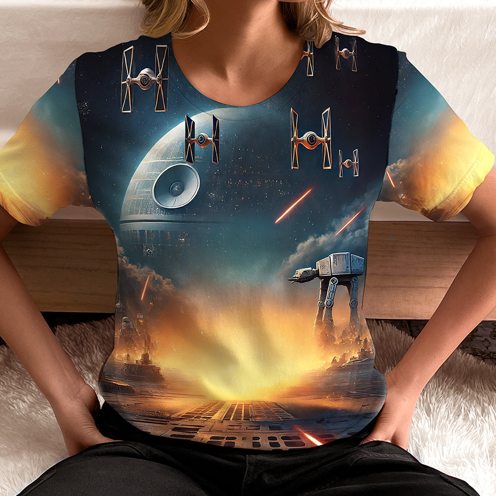 Personalized The Momalorian All Over Shirt Gift for Mom - Unique Design