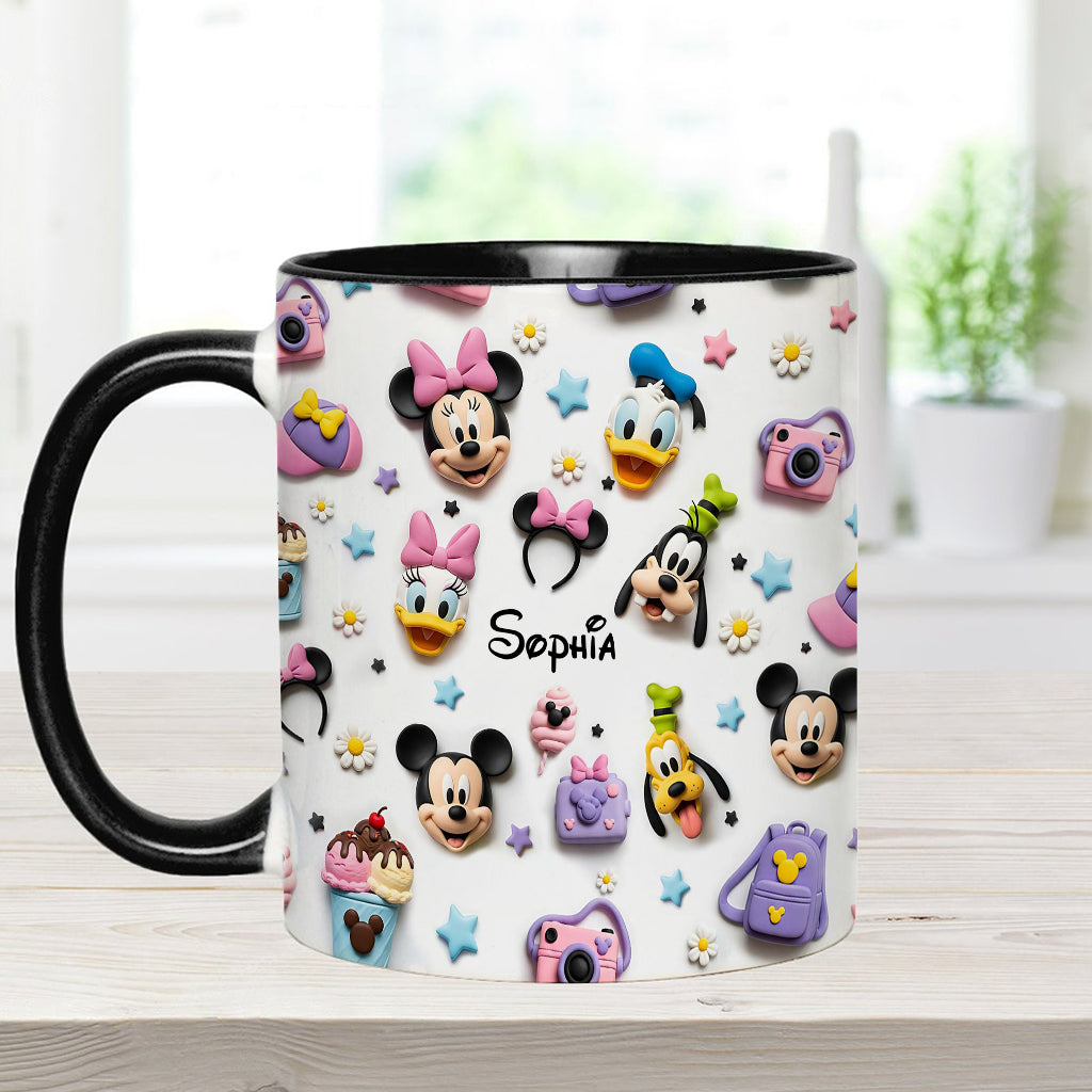 Personalized Disney Magic Mouse Mug Custom Name Christmas Gift