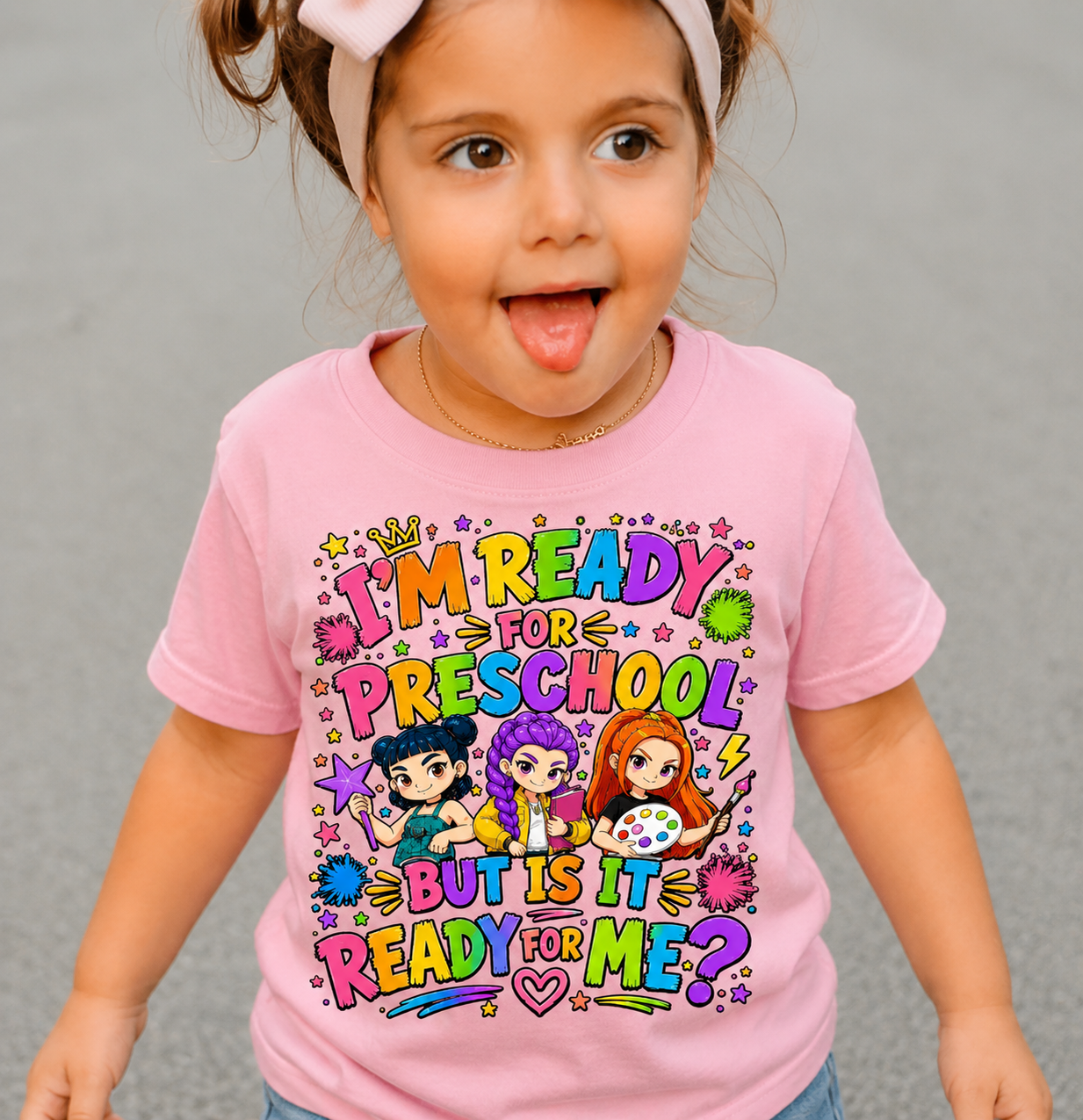 Personalized Kids Back to School Shirt Funny Gift for Kindergarten First Grade Cotton Apparel GradoCreations