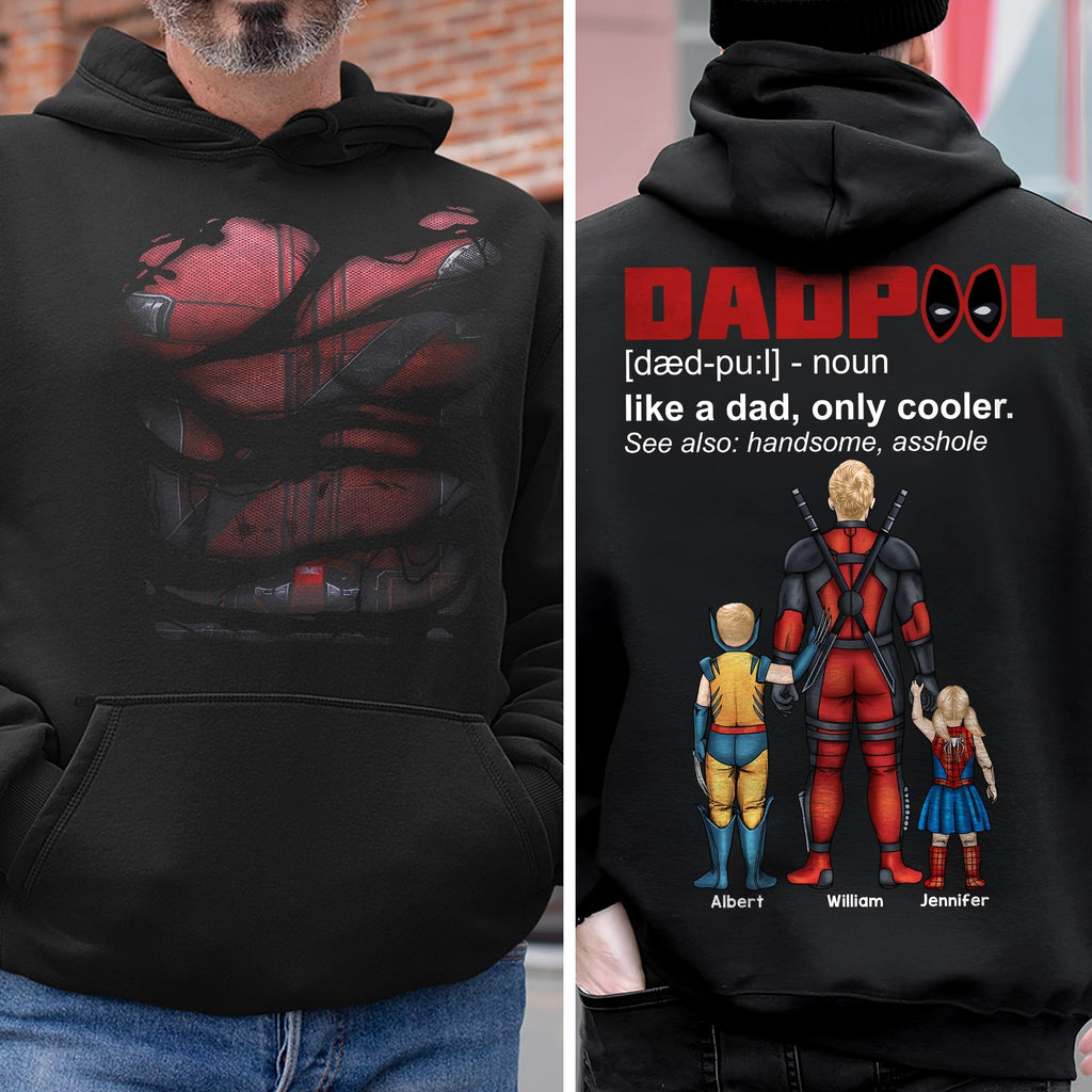Personalized Dadpool T-shirt Funny Gift for Dad | Father's Day