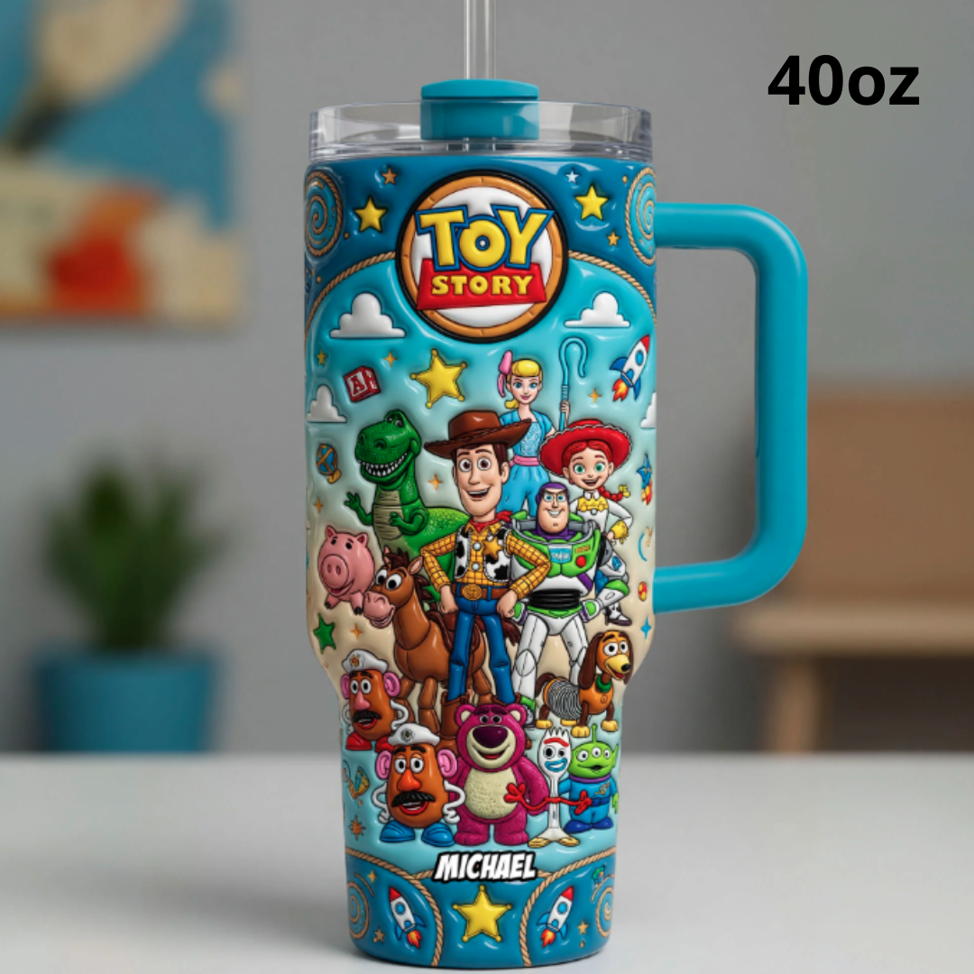 Personalized Toy Story Tumbler Customized Gift for Kids