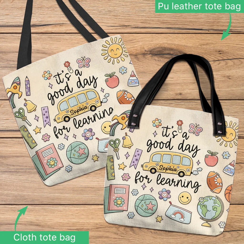 Personalized Tote Bag For Teacher | Back To School Gift