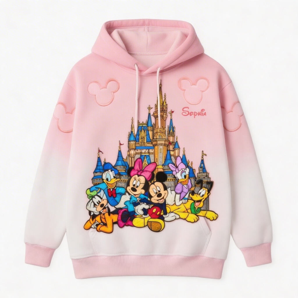 Personalized All Over Print Shirt with Castle Design for Movie Fans | Gift for Her