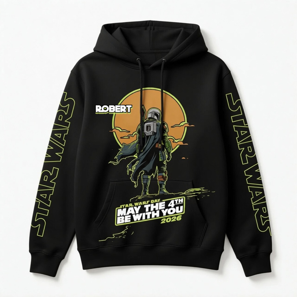 Personalized Star Wars May the 4th All Over Shirt Gift for Fans