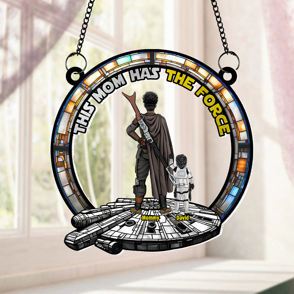 Personalized Mom Suncatcher Gift - Unique Window Decor