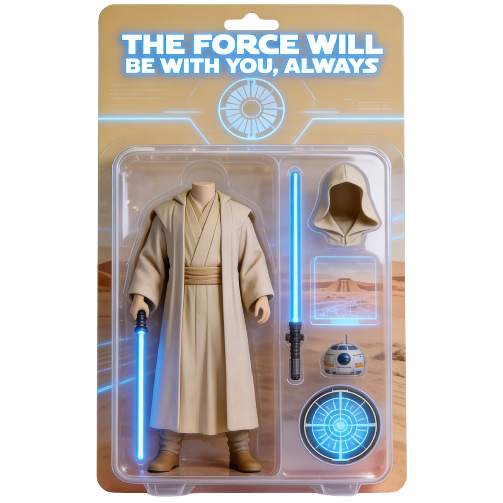 Personalized Acrylic Plaque May The Force Be With You Gift for Movie Fans