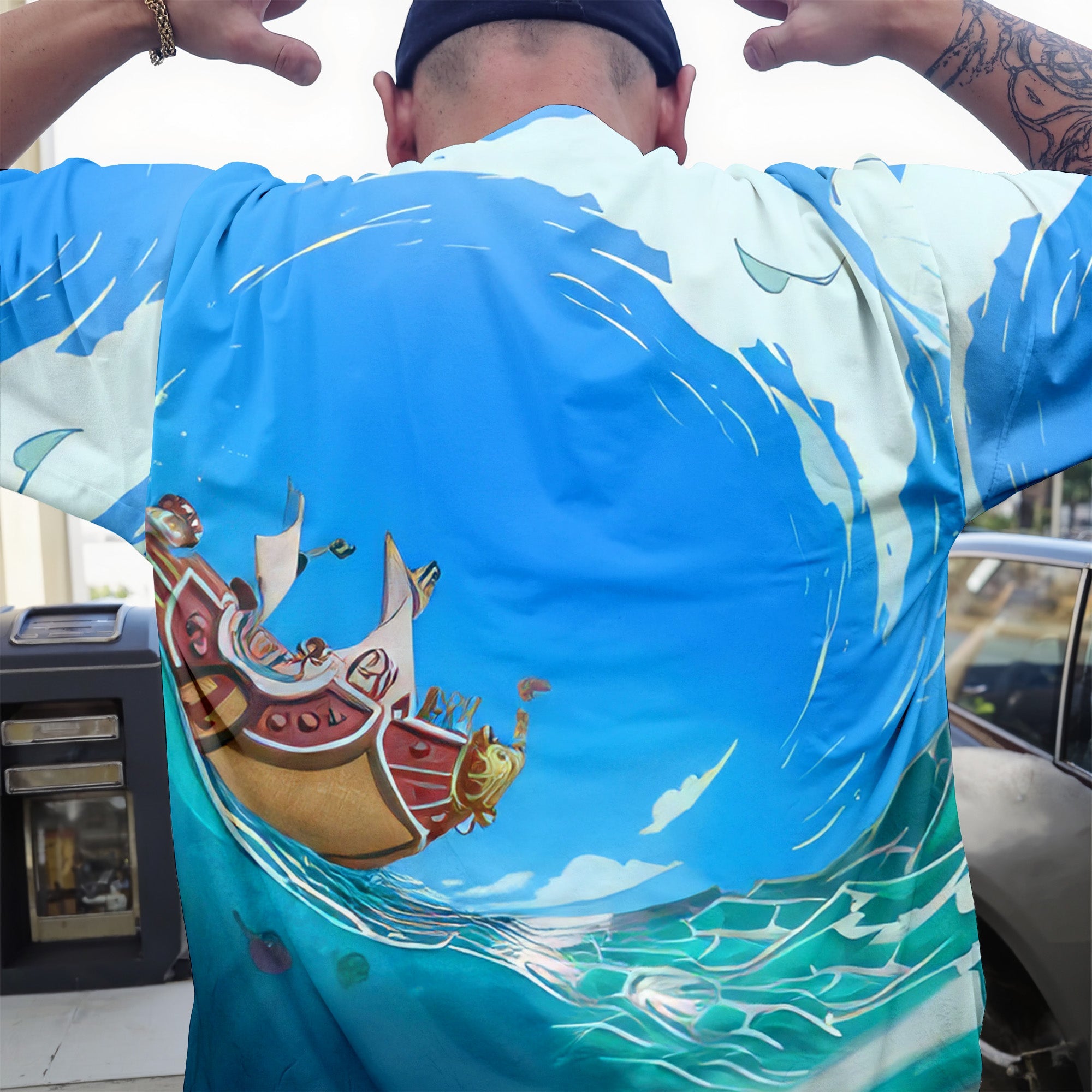 Personalized Dad's Little Pirate Kings 3D T-shirt Gift for Dad