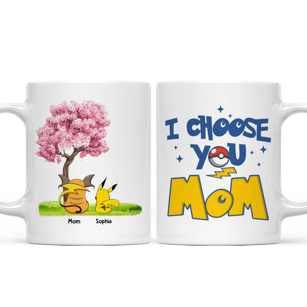 Personalized I Choose You Mom Mug Custom Gift for Mother's Day Mug GradoCreations