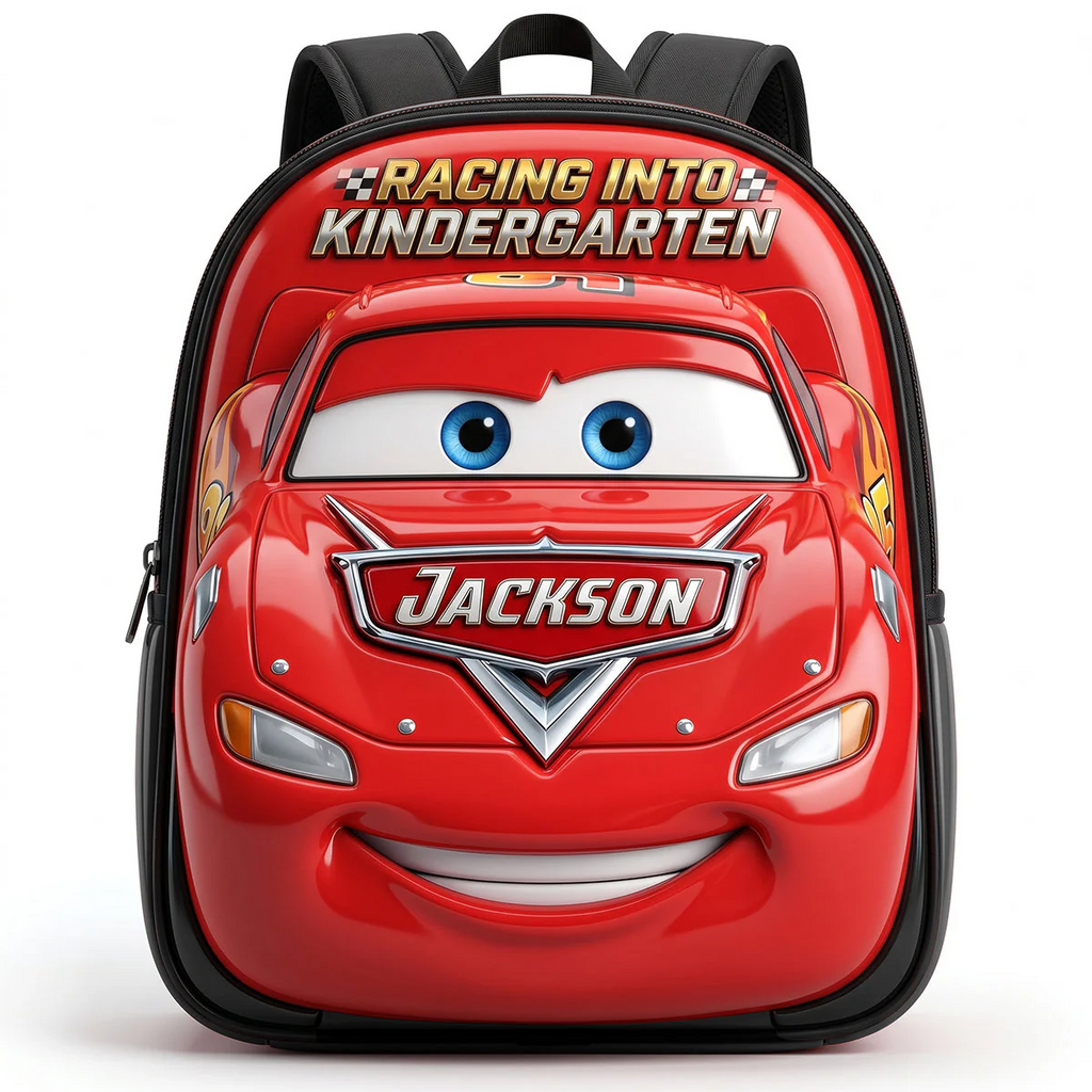 Personalized Cartoon Backpack for Kids - Back to School Gift