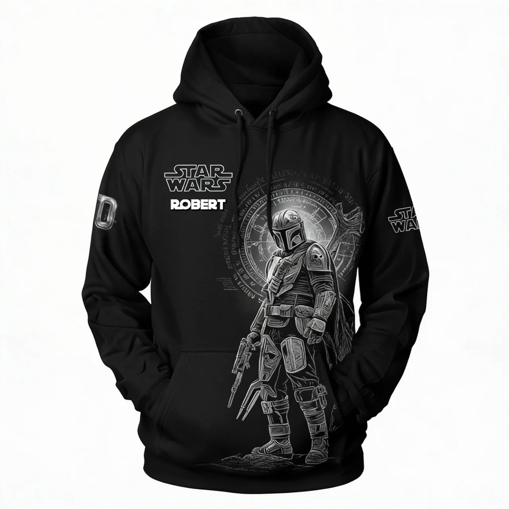 Personalized Star Wars 50th Anniversary AOP Shirt Gift for Movie Fans