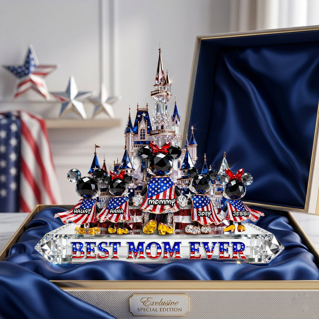 Personalized Acrylic Plaque Best Mom Ever Gift for Mom