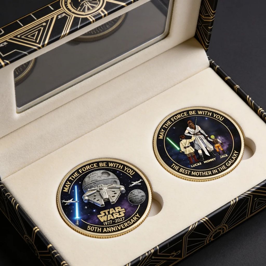 Personalized Commemorative Coin for Mom | Best Mother Gift Coin GradoCreations